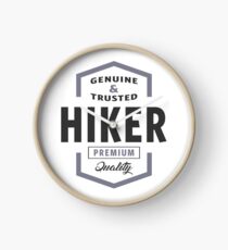 Hiker Clock