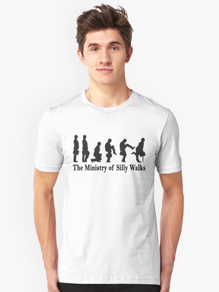 silly walks t shirt
