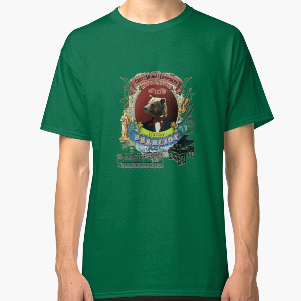 Hector Bearlioz Berlioz Musician Bear Classic T-Shirt