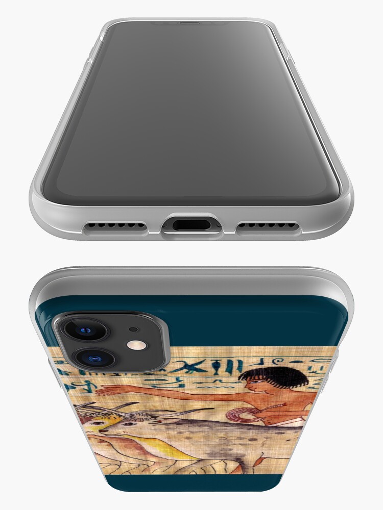 Alternate view of Happy Cows of Nebamun iPhone Case & Cover