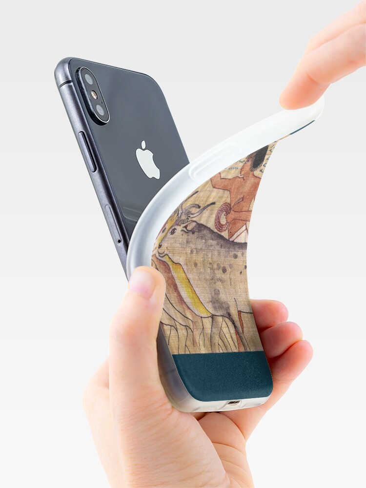 Alternate view of Happy Cows of Nebamun iPhone Case & Cover