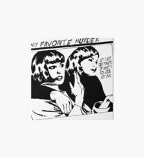 MY FAVORITE MURDER SONIC YOUTH GOO Art Board