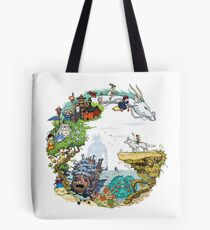 Tribute Color (with caption) Tote Bag