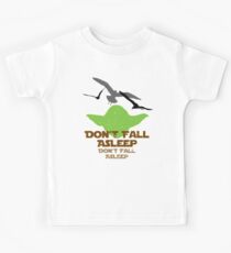 Don't Fall Asleep Kids T-Shirt