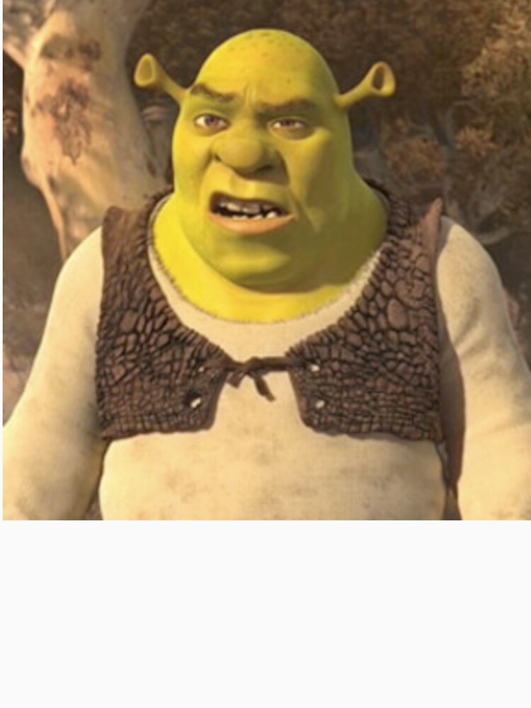 shrek without a shirt