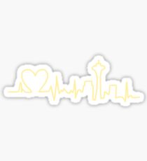 Heartbeat Stickers | Redbubble