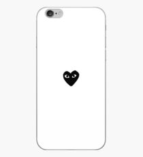 black cdg iPhone Case