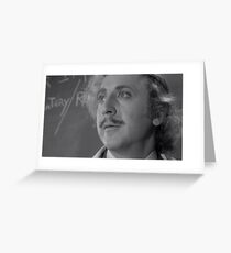 Gene Wilder Young Frankenstein Greeting Card