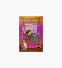Lady Loom Slayer Art Board