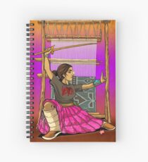 Lady Loom Slayer Spiral Notebook