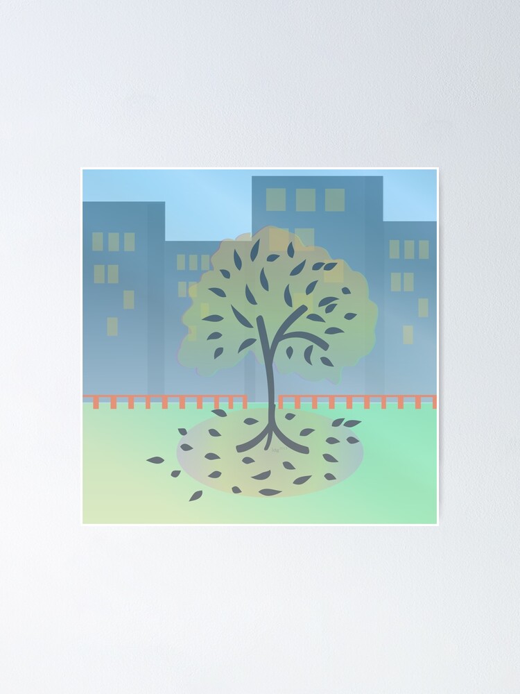 Alternate view of City Park Poster