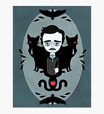 Edgar Allan Poe Fotodruck