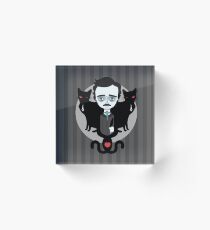 Edgar Allan Poe Acrylblock