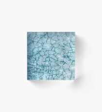 Cracked Ice Acrylic Block