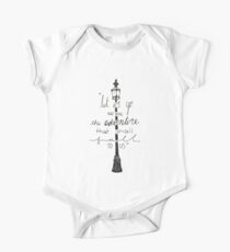 Narnia quote Short Sleeve Baby One-Piece