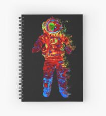 Astronauten, die die Realität verlieren Spiralblock