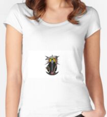 Camiseta entallada de cuello redondo Santa Muerte