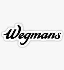 Wegmans – black Sticker