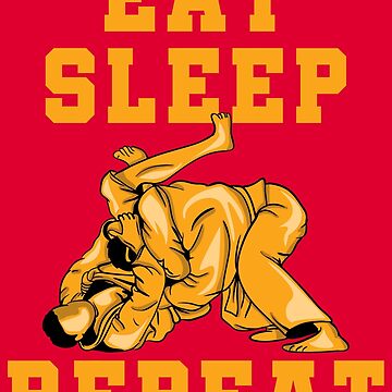Vorschaubild zum Design Eat Sleep Repeat - Martial Arts Gift von yeoys