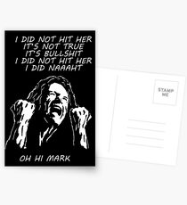 the room - i did not hit her Postcards
