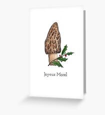 Joyeux Morel Greeting Card