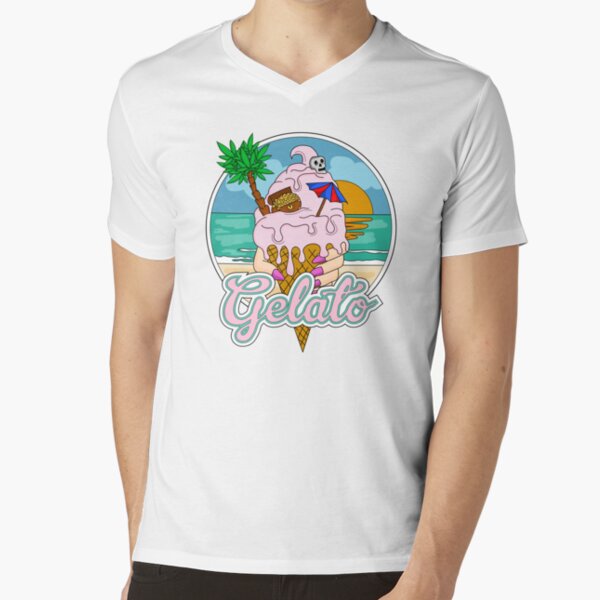 Gelato - Strain Artwork V-Neck T-Shirt