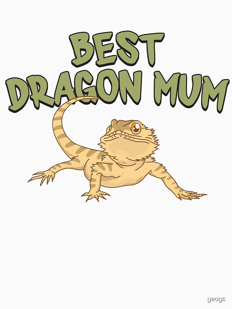 Best Dragon Mom - Funny Reptile Gift von yeoys