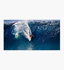 Pipeline Surfer Photographic Print