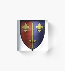 Carcassonne Acrylic Block