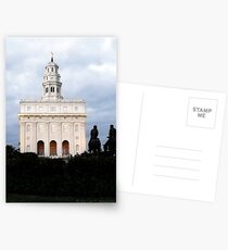 Nauvoo Illinois Temple at Dusk Postcards
