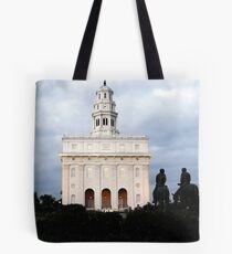 Nauvoo Illinois Temple at Dusk Tote Bag