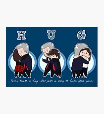 H U G Photographic Print