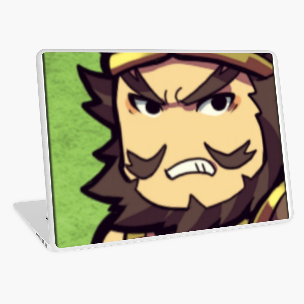Dynasty Warriors Zhang Fei of Shu chibi Laptop Skin