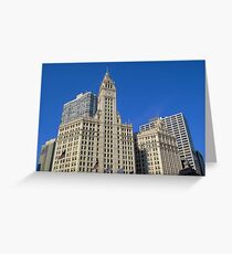 The Wrigley Building Greeting Card