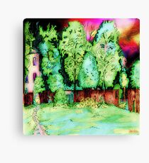 Tree scene Canvas Print