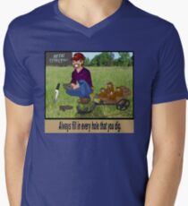 Metal Detecting Rules Men's V-Neck T-Shirt