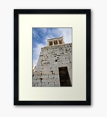 Acropolis Stones Framed Print