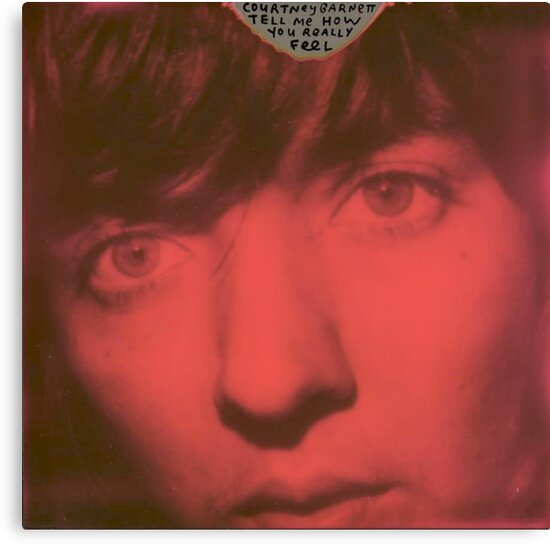 Tell Me How You Really Feel Music Promo Postcard Courtney Barnett