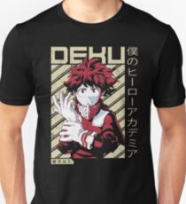 Deku Diagonal - My Hero Academia | Anime Shirt Slim Fit T-Shirt