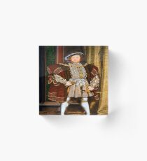Hans Holbein the Younger Henry VIII Acrylic Block