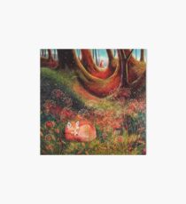 Sleeping Fox (2) Art Board