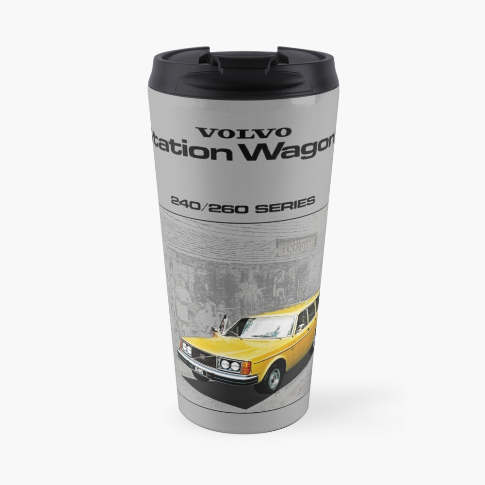"VOLVO 240 260 SERIES" Travel Mug by ThrowbackMotors Redbubble