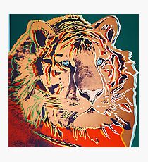 Sibirischer Tiger - Andy Warhol Fotodruck