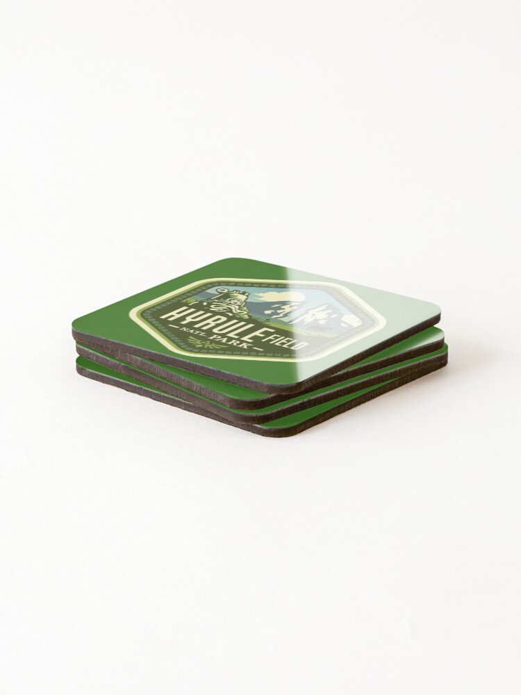Alternate view of Hyrule National Park Coasters (Set of 4)