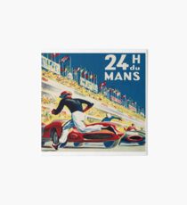 Vintage - 24 Hours of Le Mans (24 H du Mons) Art Board
