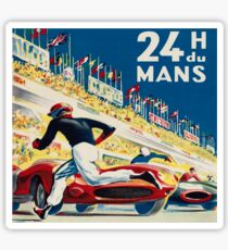 Pegatina Vintage - 24 horas de Le Mans (24 H du Mons)