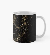 Rooster cock tap golden ornament Gold Mug
