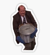 Kevin Spills his Chili The Office Sticker