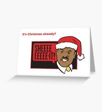 "Clay Davis" Christmas Greeting Card