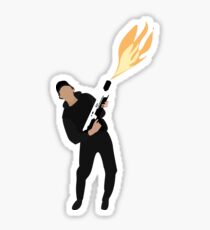 David Dobrik Flamethrower Sticker